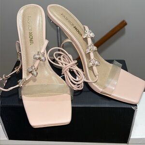 Fashion Nova Nude Women's Heels